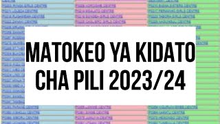 MATOKEO YA KIDATO CHA PILI 202324 • NECTA FORM TWO RESULT FTNA [upl. by Samanthia]