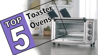 💜The 5 Best Toaster Ovens Of 2021  Amazon Reviews [upl. by Rafa]