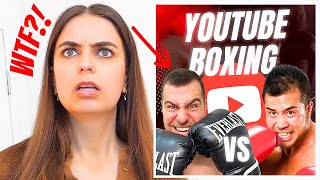 Im in a YOUTUBE BOXING MATCH PRANK on WIFE SHE FREAKED OUT [upl. by Ecinej]