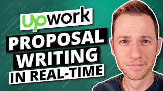 Writing an Upwork Cover Letter in RealTime Part 2 [upl. by Larson235]