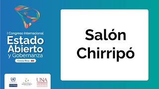 CongresoEstadoAbiertoCR24  Jueves  Salón Chirripo [upl. by Maillij]