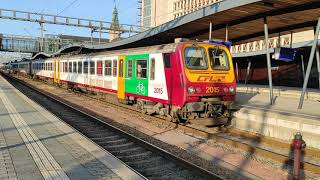 CFL 2015  2021 leaving Luxembourg with regional train to Diekirch [upl. by Bywaters]