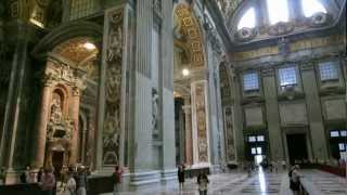 Vatican Inside St Peters Basilica [upl. by Mena]