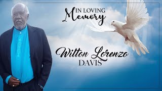 Celebrating the Life of Wilton Lorenzo Davis [upl. by Atisusej]