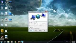 How to create a Broadband dialup connection in windows 7 [upl. by Idmann]