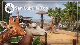 ☀️ Realistic Dama Gazelle amp Giraffe Habitat Speedbuild  Planet Zoo Sandbox Series [upl. by Shiff974]