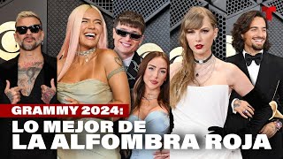 Revive lo mejor de la alfombra de los Premios GRAMMYs 2024 [upl. by Ubana]