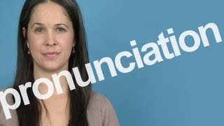 How to Pronounce PRONUNCIATION in American English [upl. by Andrade]