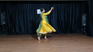 J8516  Debasmita Chakraborty  Classical Dance  1216 years Jhankriti2024 [upl. by Natsyrk886]