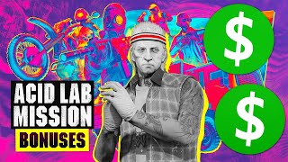 GTA Online BIG ACID LAB BONUSES  Free Vehicles amp New Chameleon Paint Jobs [upl. by Idalla56]