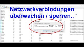 Gratis Tool zur Netzwerküberwachung Welche Apps wann warum auf das Internet zugreifen Monitoring [upl. by Jurdi]