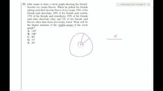 Mcgraw Hills 10 ACT Practice Tests Math Test 1 Part 7 4955 [upl. by Ydde]