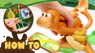 How to Play Monkey See Monkey Poo  Spin Master Games  Games for Kids [upl. by Enohs371]