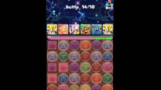 パズドラ ラーパーティで無限回廊 17分40秒でクリア [upl. by Gneh]