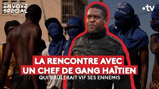 Rencontre avec un chef de gang haïtien surnommé quotBarbecuequot [upl. by Avihs]