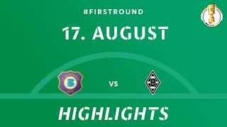 DFBPokal 202425 Round 1  Erzgebirge Aue vs Borussia Mönchengladbach  DFB Pokal Highlights [upl. by Kutchins]