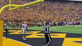 University of Missouri kicker sets SEC and school records for 61yard field goal kick [upl. by Aehsa]