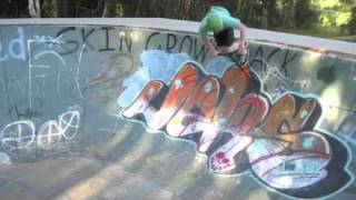 Flair Attempts Bribie Island Skatepark [upl. by Issy]