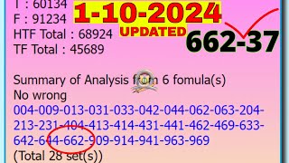 1102024 THAILAND LOTTERY WINNING NUMBERS By InformationBoxTicket [upl. by Gilliette167]