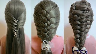 TOP 35 Braided Hairstyle  Transformation Hairstyle Tutorial 👍 Part 9 [upl. by Ainar]