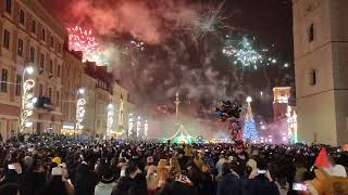 WARSZAWA SYLWESTER 20232024  WARSAW NEW YEARS EVE 20232024 HAPPY NEW YEAR [upl. by Nnylg]