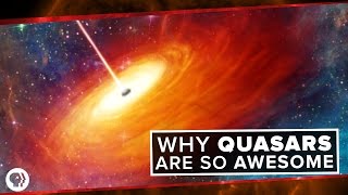 Why Quasars are so Awesome  Space Time [upl. by Aniratac]