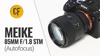 Meike 85mm f18 STM Autofocus lens review with samples [upl. by Rramel144]