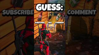 Help DEADPOOL Guess The CHEST 🤔 fortnite shorts [upl. by Arihk]