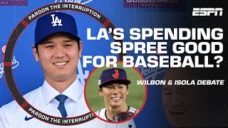 The Dodgers have spent over a BILLION on 2 players 💰 Good or bad for baseball  PTI [upl. by Clippard]