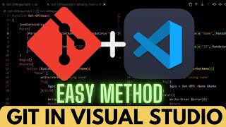 How to Install Git amp Use Git in Visual Studio Code  Git in VSCode For Beginners [upl. by Guillemette743]