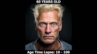 Aging Time Laps 10100 Scandinavian Man [upl. by Alleon]