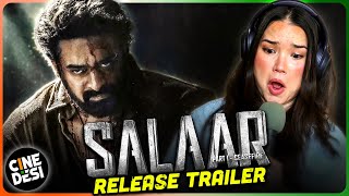 SALAAR Release Trailer Reaction  Prabhas  Prashanth Neel  Prithviraj  Shruthi  Hombale Films [upl. by Arot]