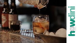 How to make a Maple Bourbon Old Fashioned [upl. by Lenahtan]