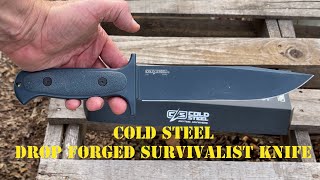 Cold Steel  Drop Forged Survivalist Knife [upl. by Sorkin]