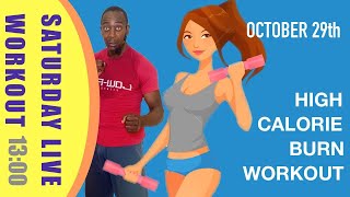 HIGH CALORIE BURN WORKOUT [upl. by Yesoj]