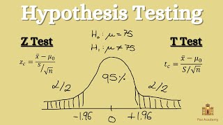 Hypothesis Testing  Z test amp T test [upl. by Berman]