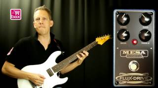 Mesa Boogie FluxDrive Overdrivepedaal Review  Bax Music [upl. by Arukas]