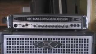 Gallien Krueger bass amp [upl. by Ase]