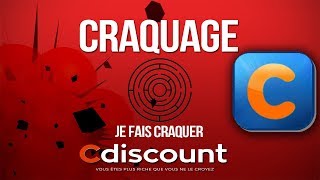 CRAQUAGE 1 COMMENT CDISCOUNT VOUS ENCLE [upl. by Dyun]