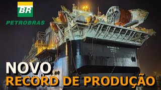 MAIS UM RECORDE DE PRODUÇÃO DE PETROBRAS  PETR4 DIVIDENDOS [upl. by Chiles]