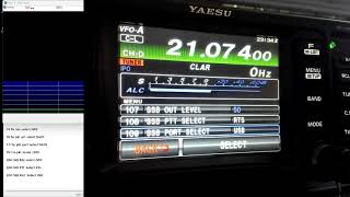 Yaesu FT991a Settings for WSJTX and Ham Radio Deluxe [upl. by Einot]