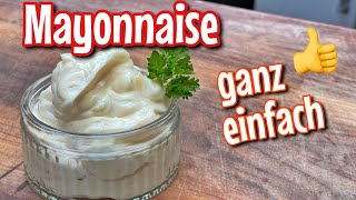 Mayonnaise ganz einfach selber machen  Westmünsterland BBQ [upl. by Ennaeerb]