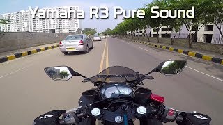 Yamaha R3 Pure Exhaust Sound [upl. by Alegre]