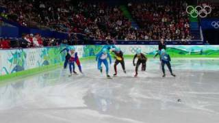 Speed Skating  Mens Short Track 1500M  Vancouver 2010 Winter Olympic Games [upl. by Ecirual]