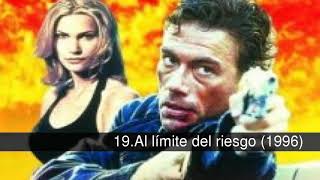 TOP 31 Películas de JeanClaude Van Damme [upl. by Docia]