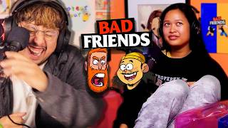 Bad Friends Podcast FUNNIEST MOMENTS [upl. by Amedeo]