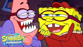 SpongeBobs GEWIEFTESTE Momente  60MinutenCompilation  SpongeBob Schwammkopf [upl. by Sparks]