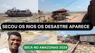 OS PORTOS DE MANAUS A VELOCIDADE DA SECA NOS RIOS DO AMAZONAS E OS DESASTRE AMBIENTAIS  EP4 [upl. by Melton56]