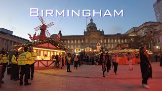 Birmingham German Market  Frankfurt Christmas Market  Victoria Square Birmingham  Town and City [upl. by Alliuqa915]