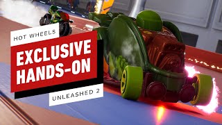 Hot Wheels Unleashed 2  Turbocharged Exclusive Career Mode HandsOn [upl. by Auqinom68]